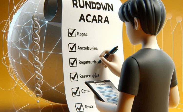 cara membuat susunan acara